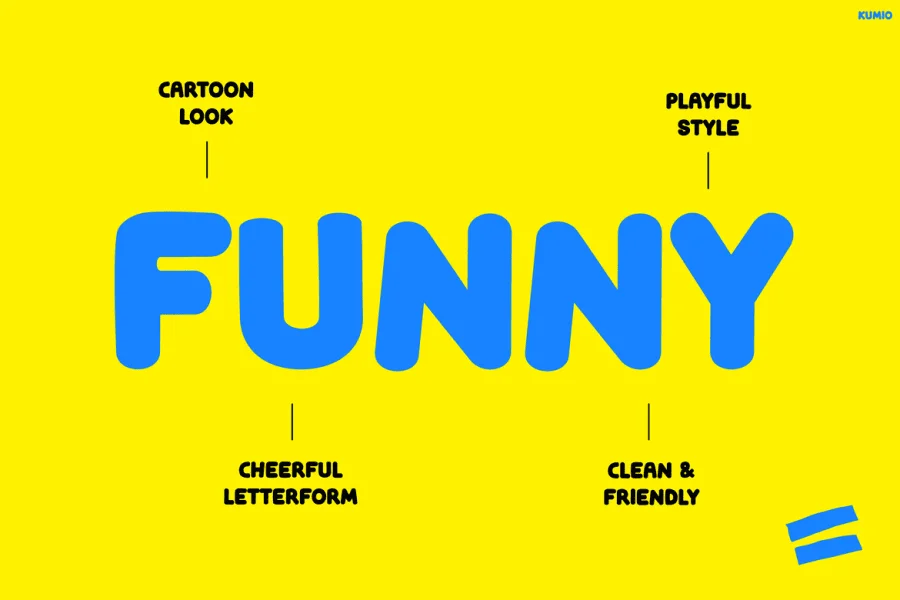 Kumio Font preview 3