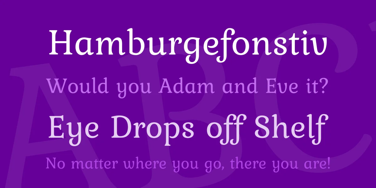 Kurale Font preview 2