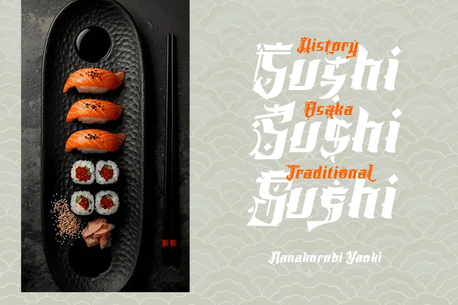 Kurotsyma DEMO Font preview 4