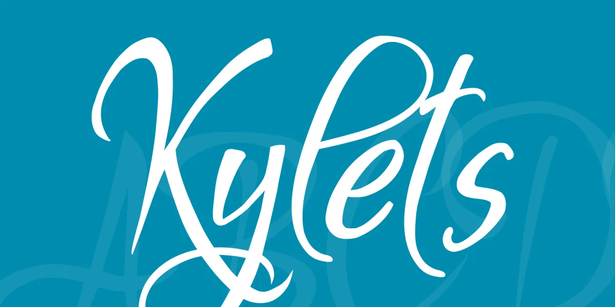 Kylets Font preview 6