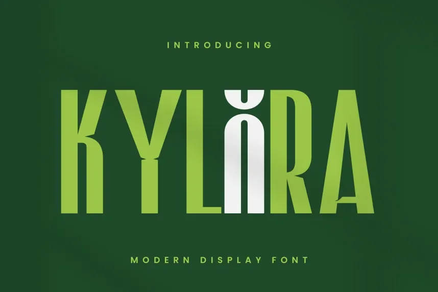 Kylora Font preview 2