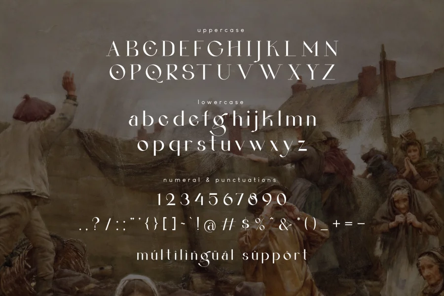La Gagliane Font preview 10