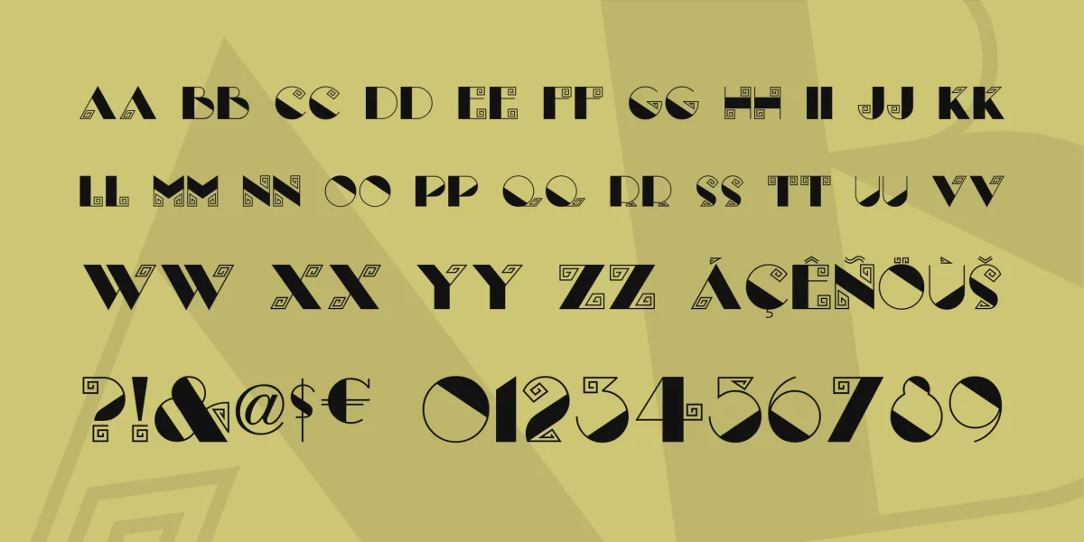 Labyrinth NF Font preview 2