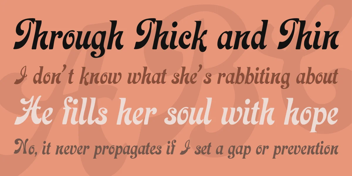 Laclede CAT Font preview 2