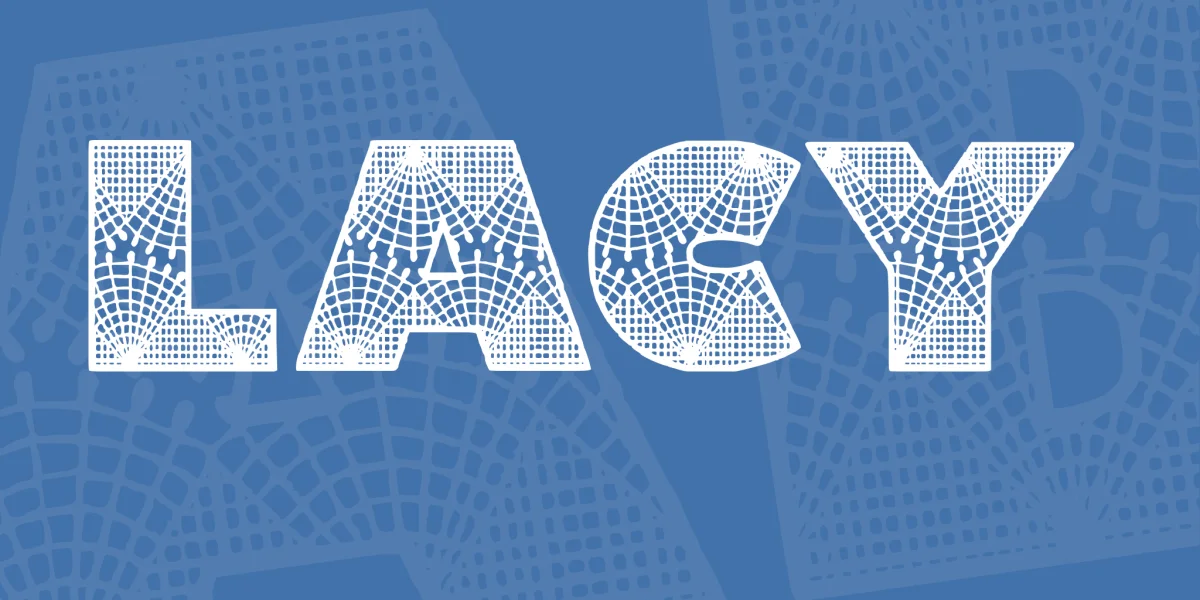 Lacy Font preview 2