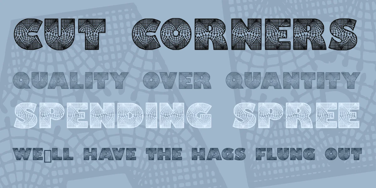 Lacy Font preview 3