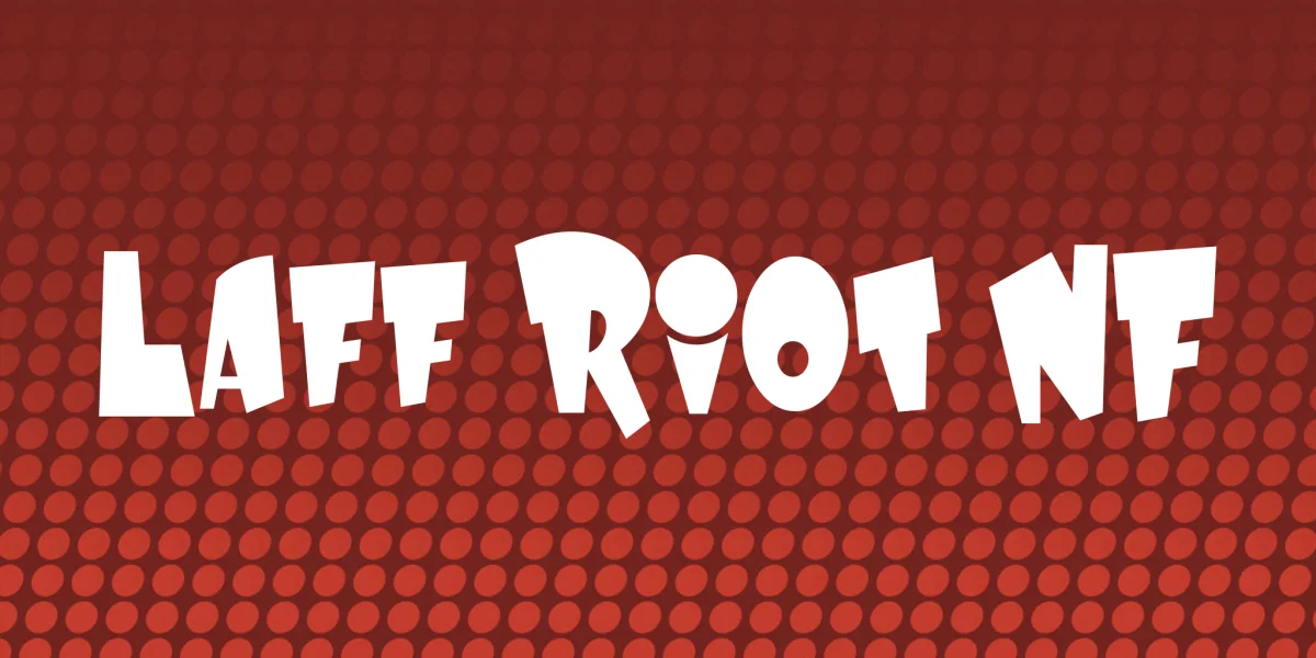 Laff Riot NF Font
