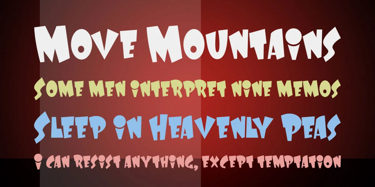 Laff Riot NF Font preview 2