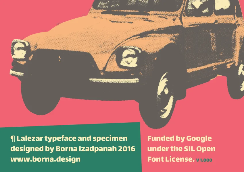 Lalezar Font preview 11
