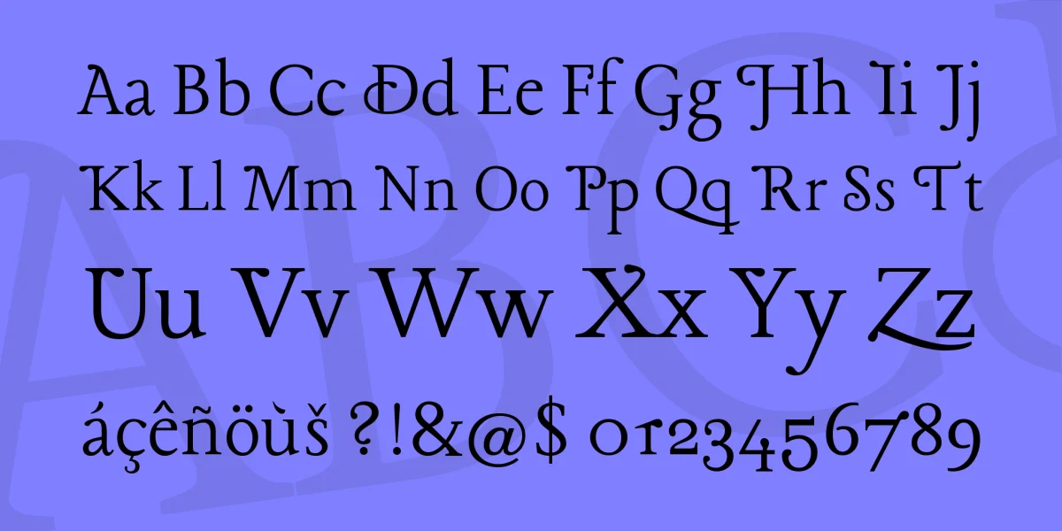Lancelot Font preview 4