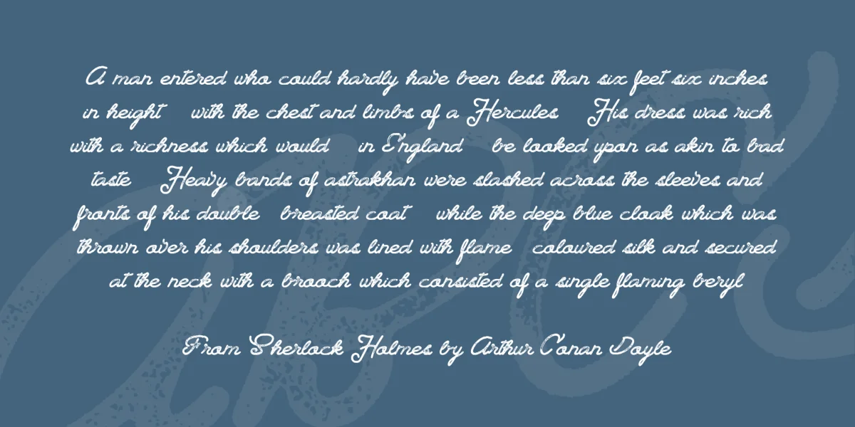 Landscape Land PERSONAL USE Font preview 3