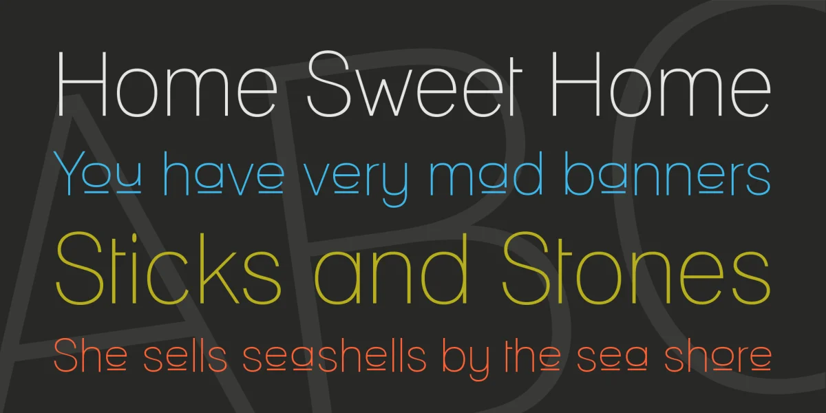 Lane Font Family preview 2