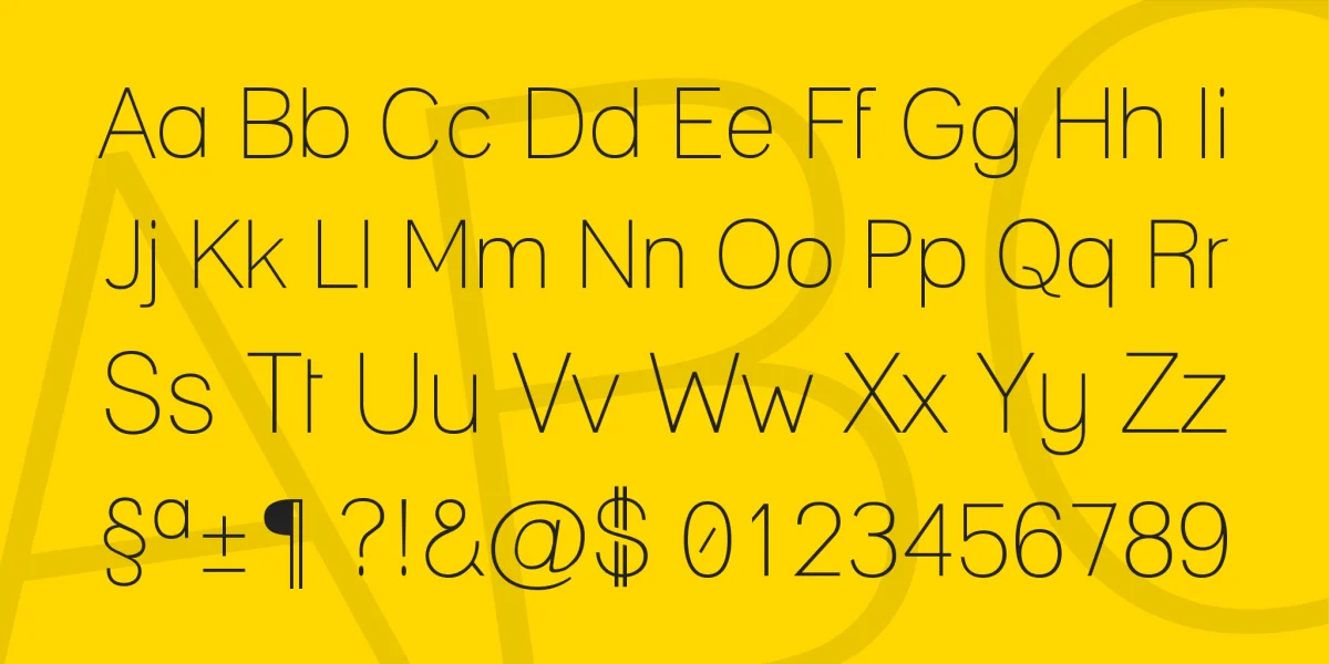 Lane Font Family preview 3