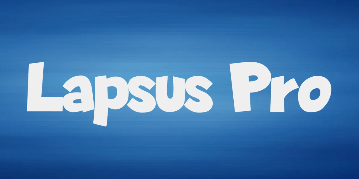 Lapsus Pro Font