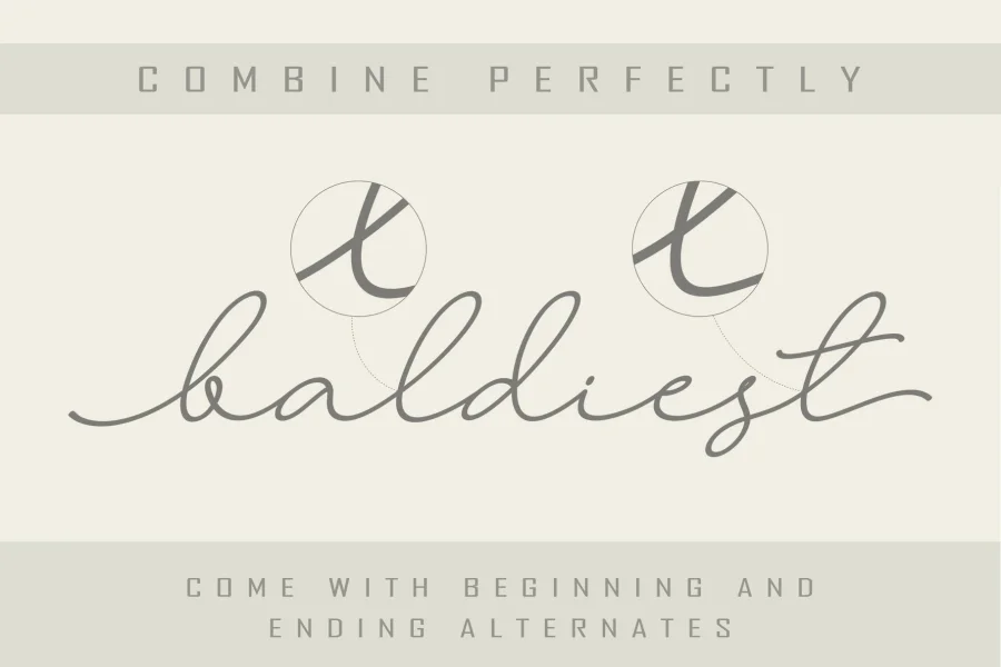 Larianti Font preview 5