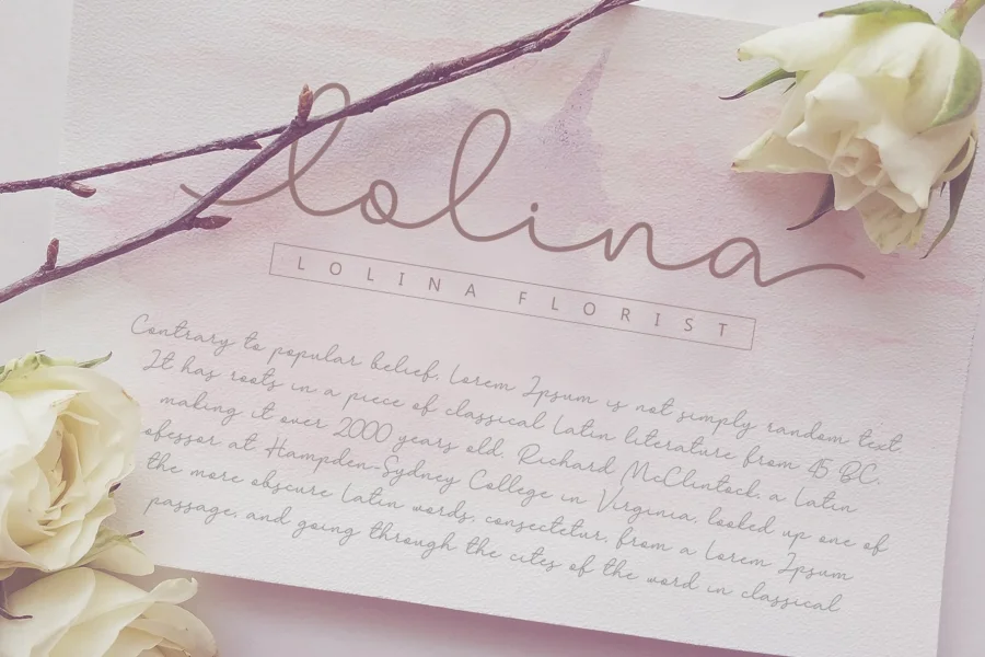Larianti Font preview 7