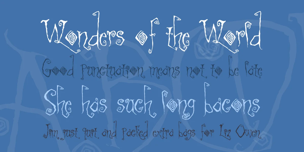 Latchboy Font preview 2