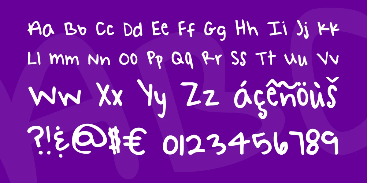 Later Allie-Gator Font preview 4