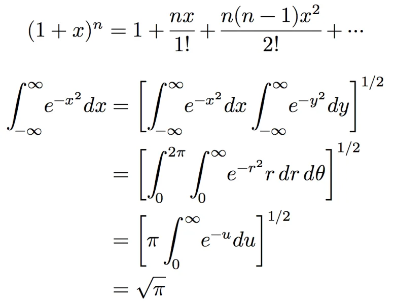 Latin Modern Math Font
