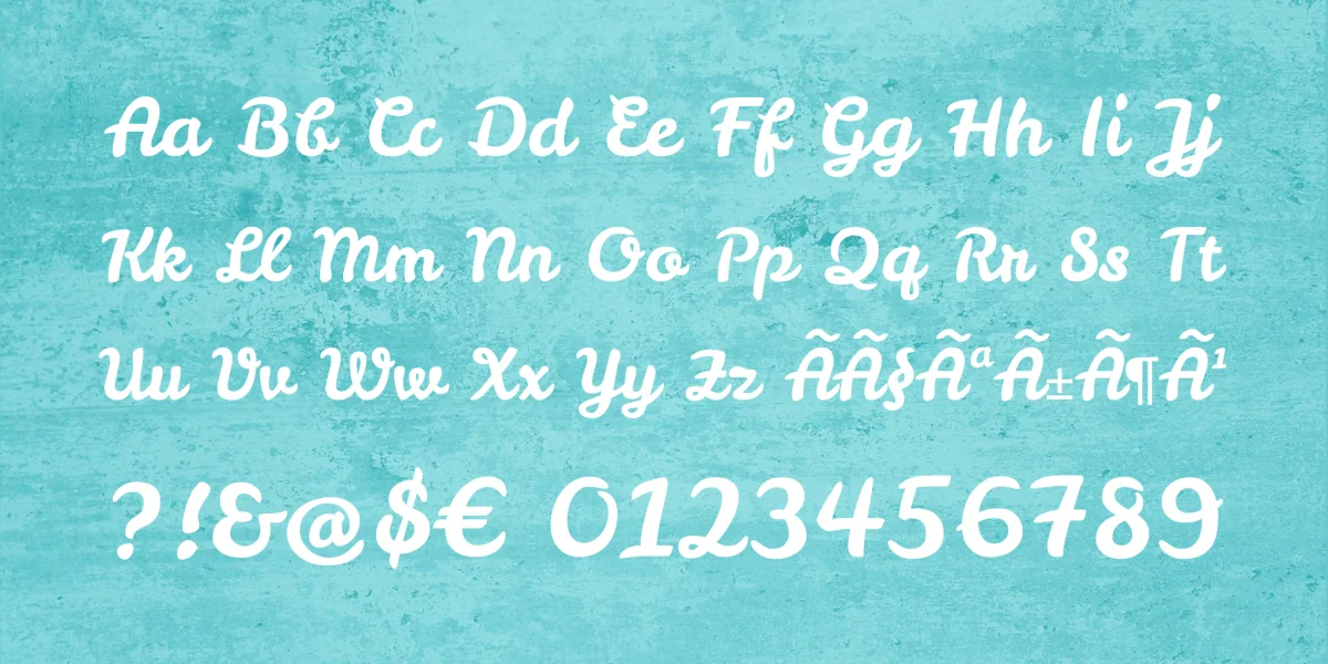 Leckerli One Font preview 4