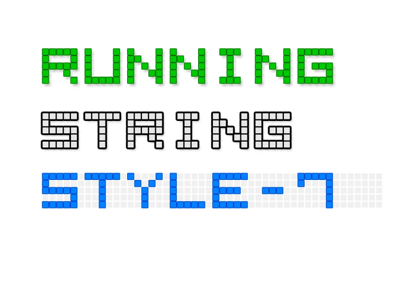 LED Display7 Font