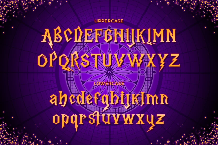 Legendary Runes Free Trial Font preview 2
