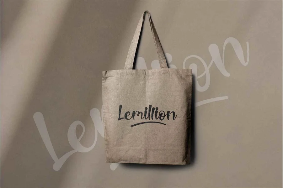 Lemillion Font preview 6