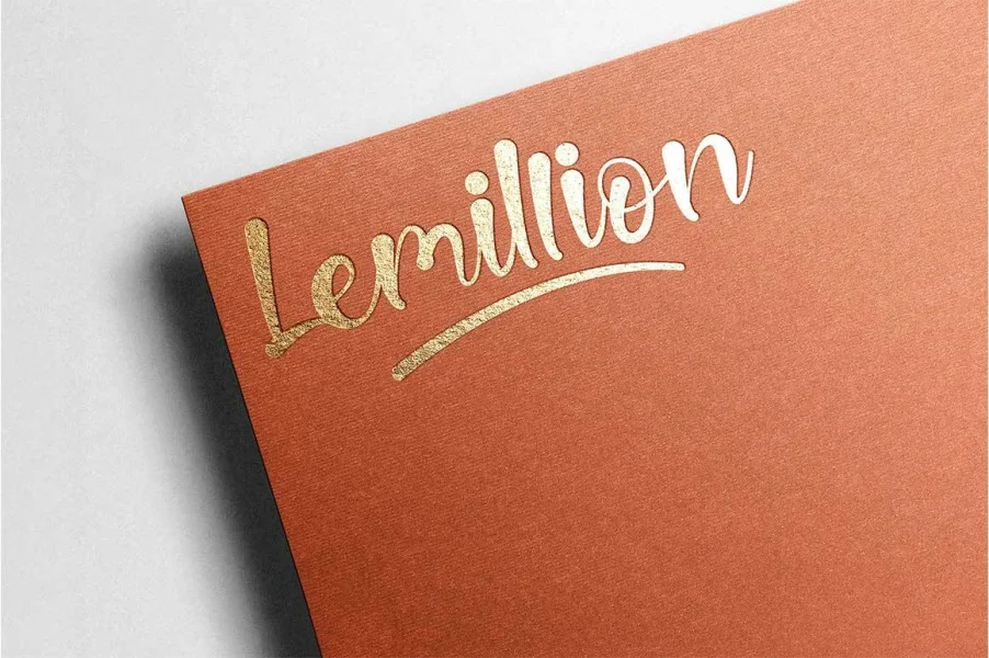 Lemillion Font preview 7