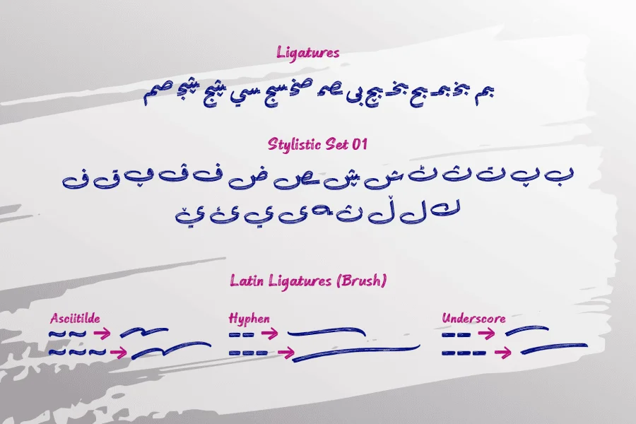 Lemon Brush Personal Use Only Font Family preview 6