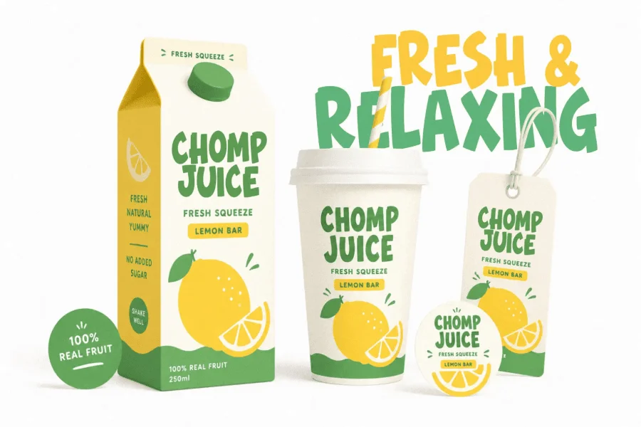 Lemon Chomp Demo Font preview 3