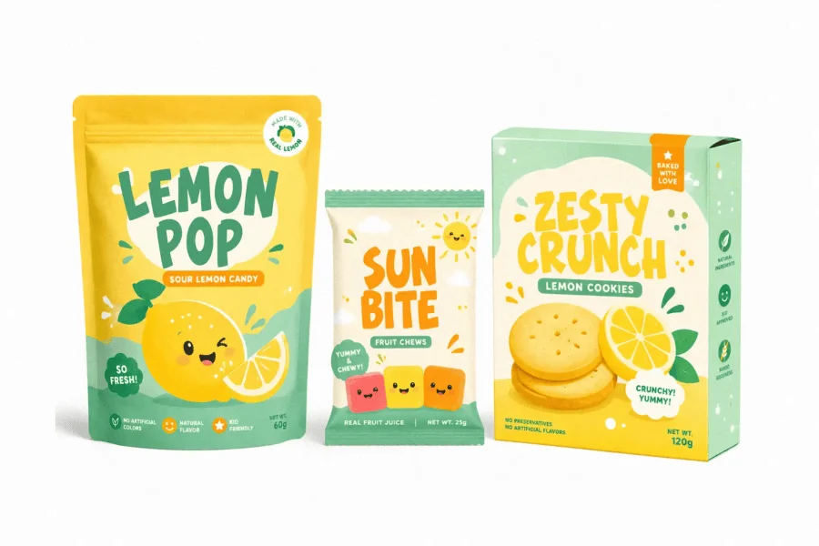 Lemon Chomp Demo Font preview 6