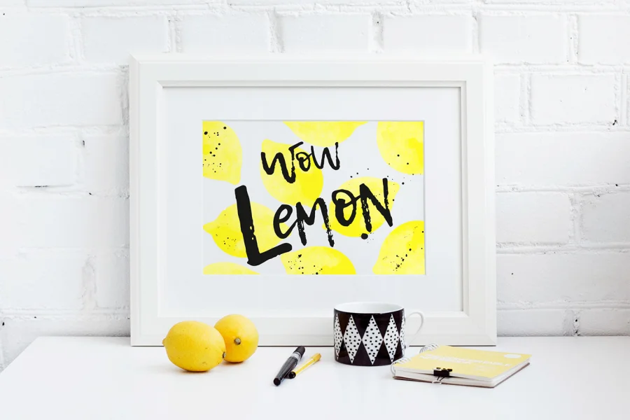 Lemon Tuesday Font preview 4