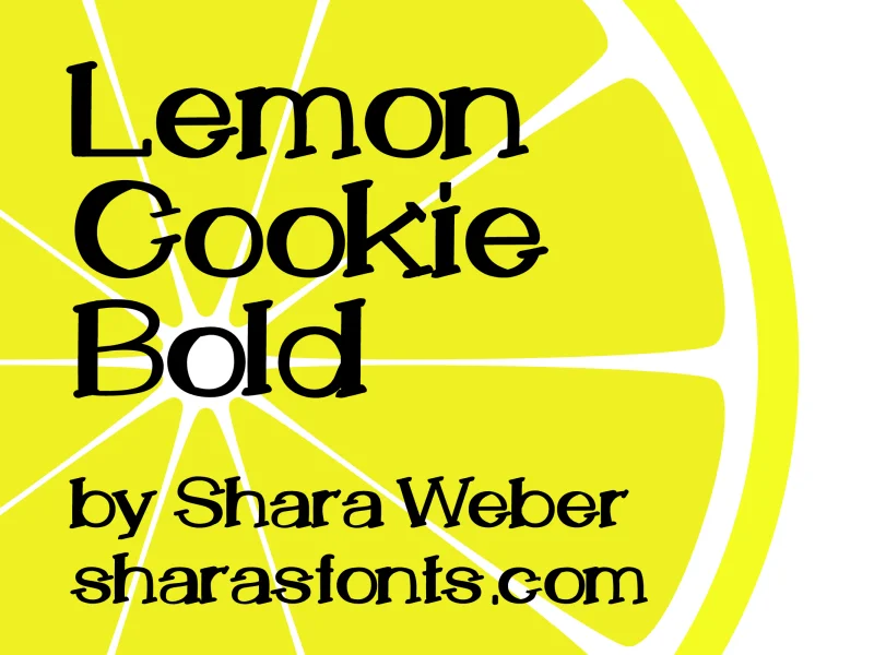 LemonCookie Font Family preview 3