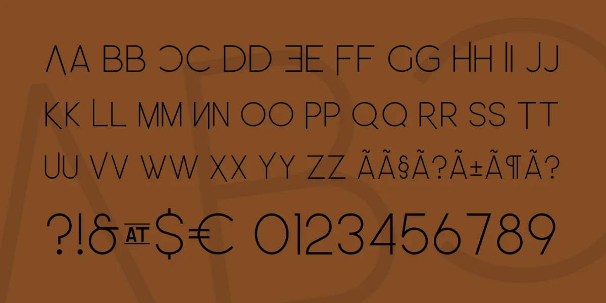 LEonardo-Demo Font Family preview 5