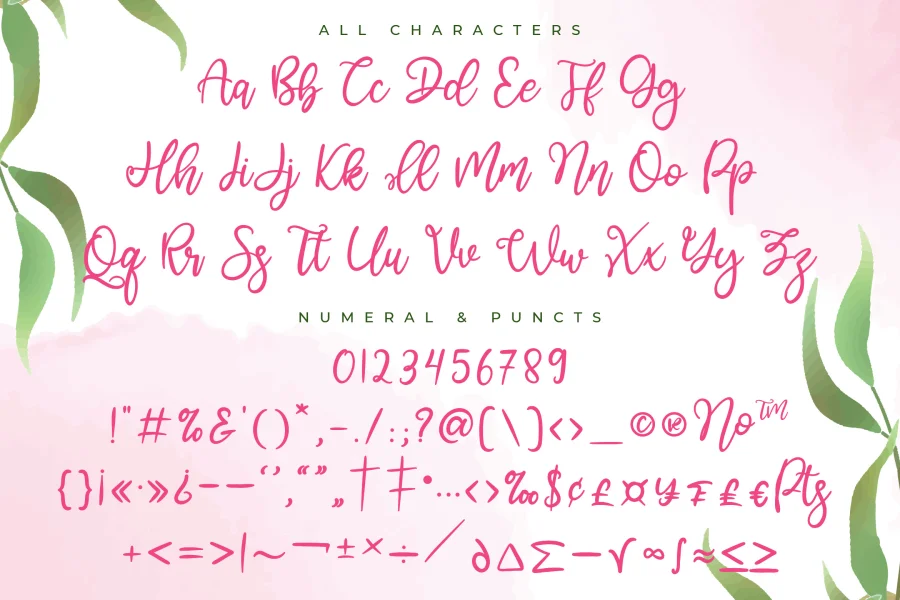 Lesistar Font preview 6