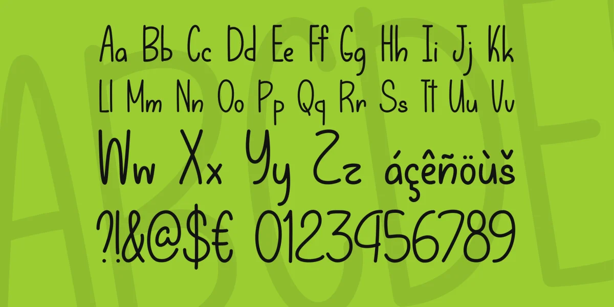 Let That Be Enough Font preview 3