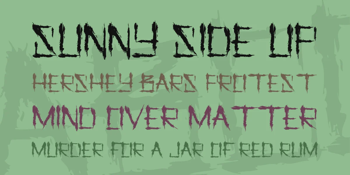 Let us Pray Font preview 2