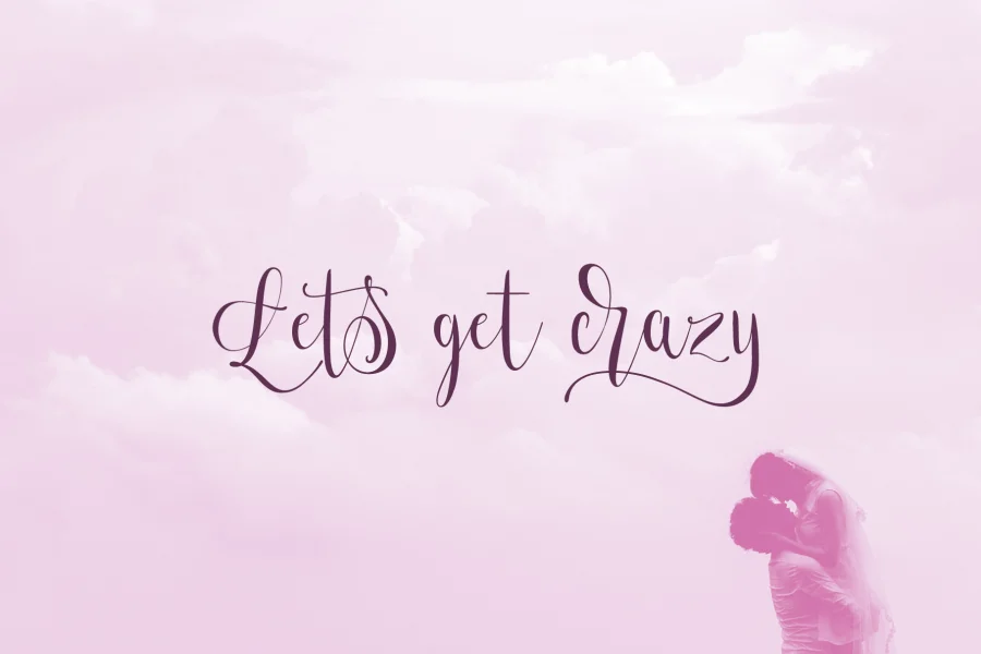Lets get crazy Font Family preview 2