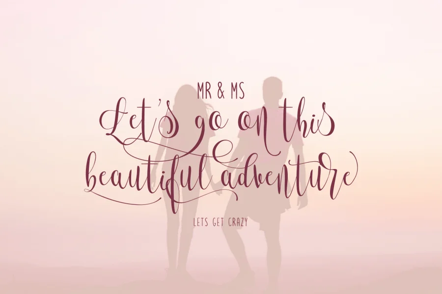 Lets get crazy Font Family preview 6