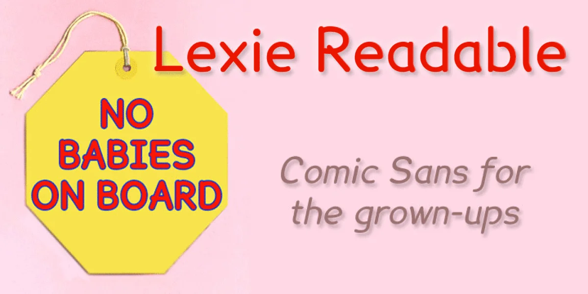 Lexie Readable Font Family