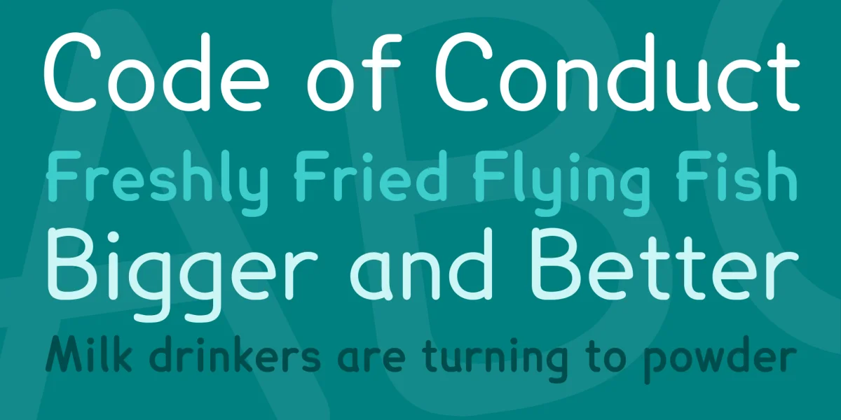 Lexie Readable Font Family preview 2