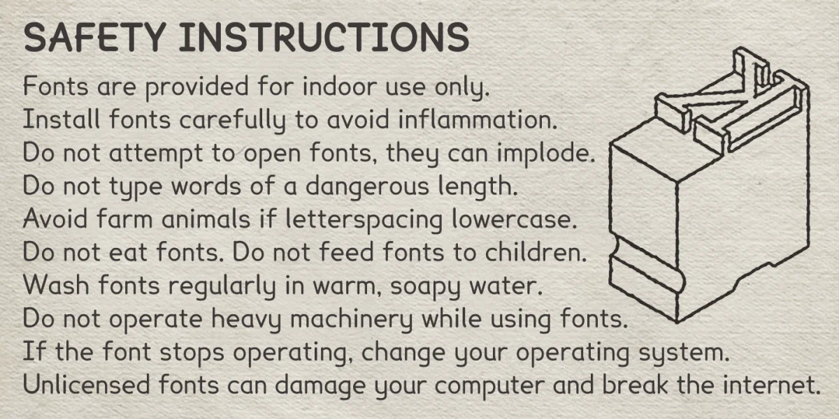 Lexie Readable Font Family preview 5