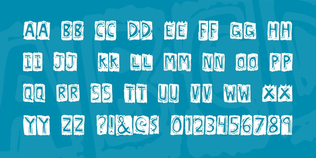 Lexographer Font preview 3