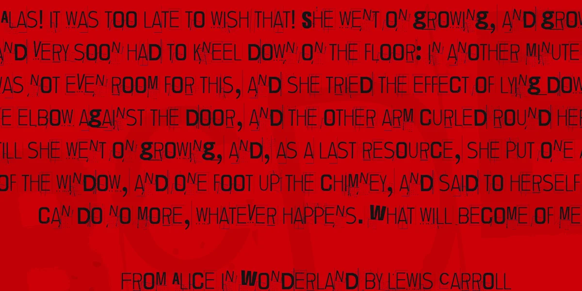 Lievidence Font Family preview 3