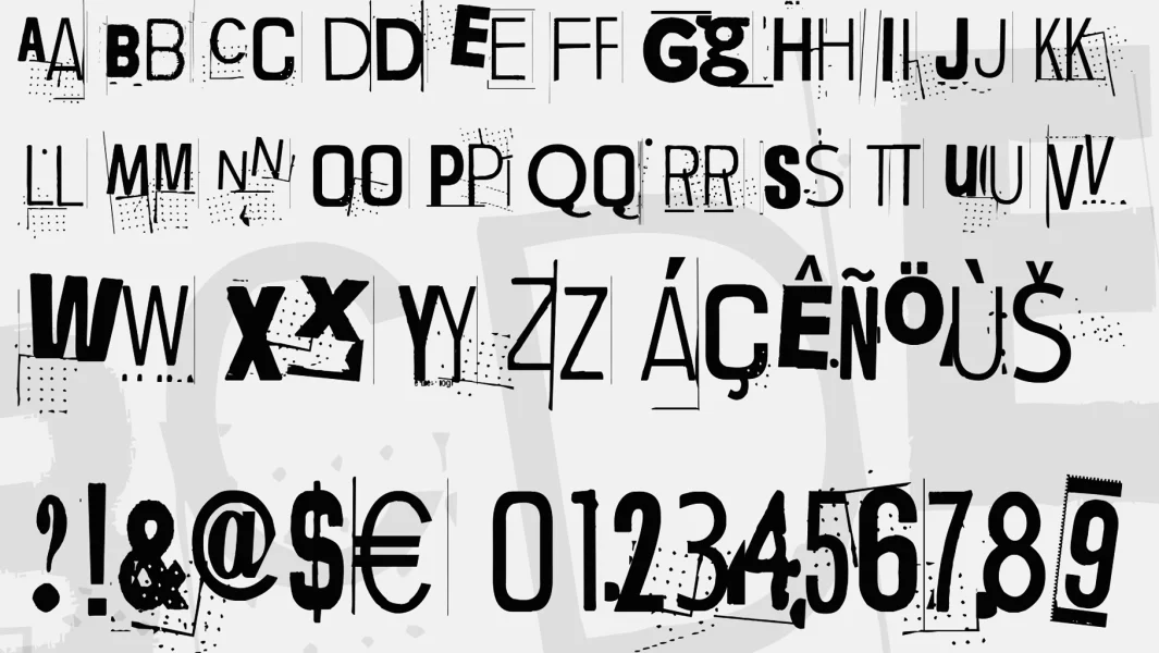 Lievidence Font Family preview 4