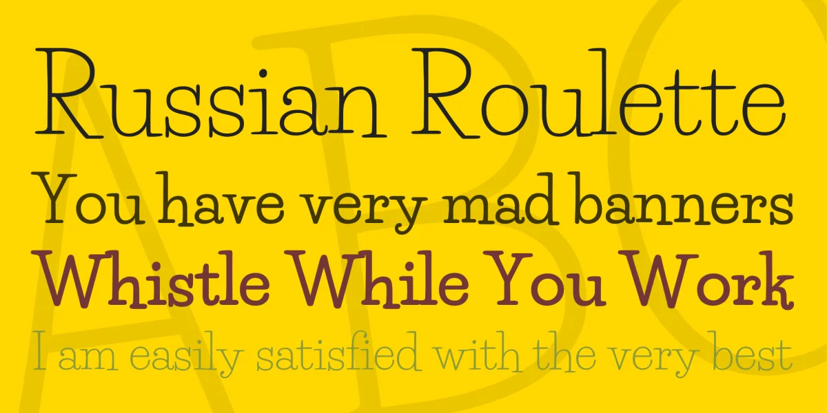 Life Savers Font Family preview 2
