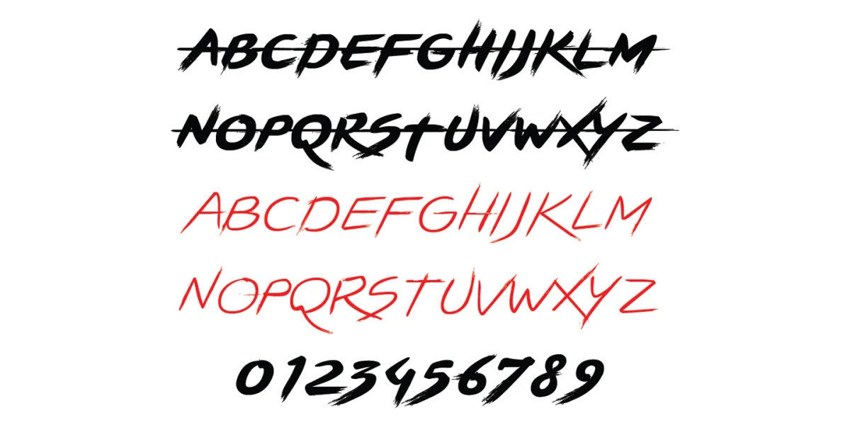 LIGHTSTRIKE Font preview 5