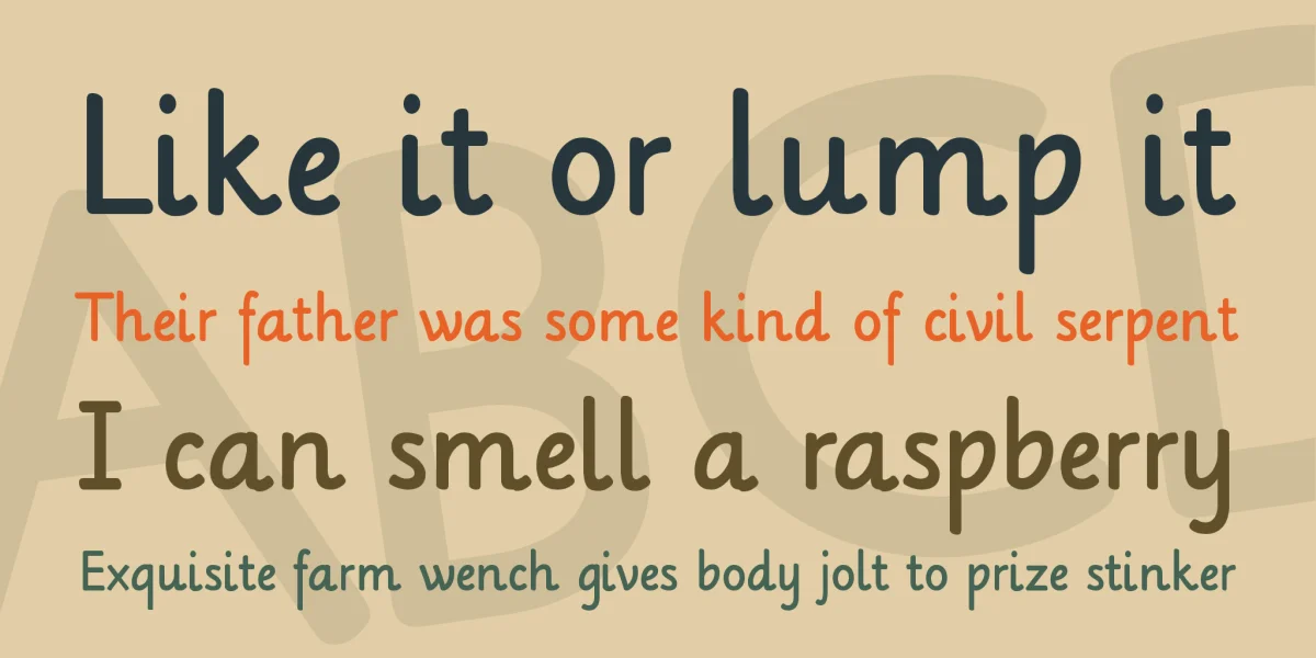 Lilly Font preview 2