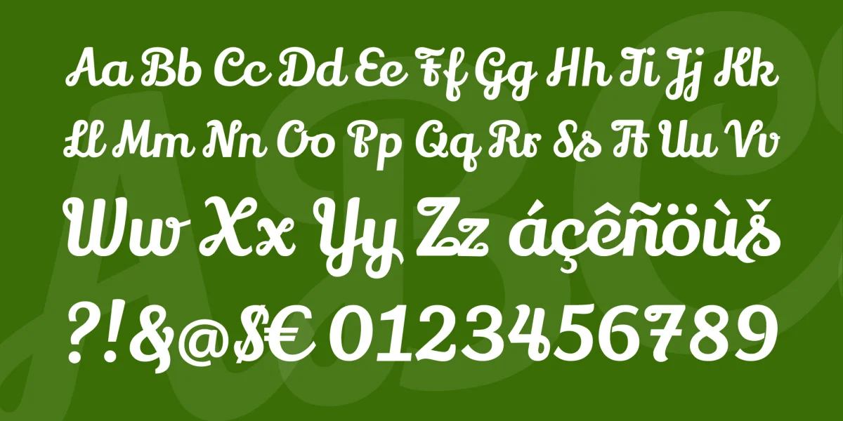 Lily Script One Font preview 3