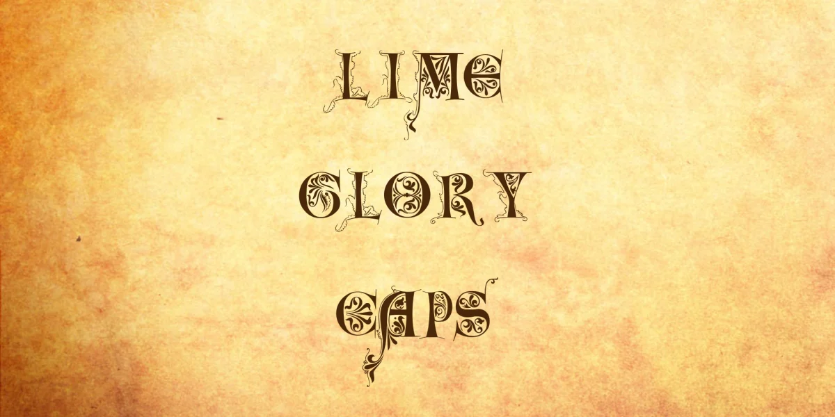 LimeGloryCaps Font